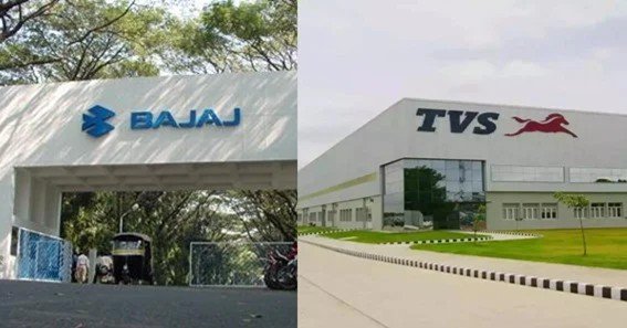 Bajaj auto ltd vs Tvs TVS Motor Company Ltd