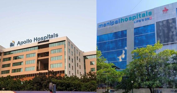 apollo hospital vs manipal hospital