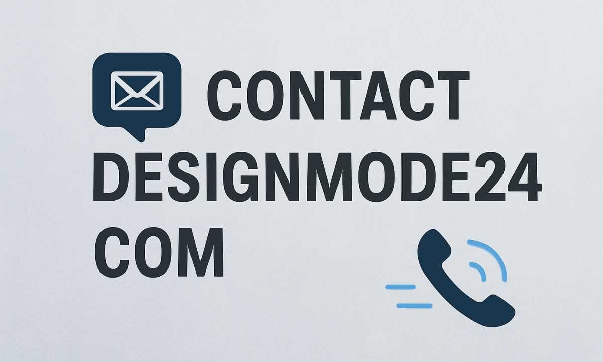 How to Contact DesignMode24.com Easily