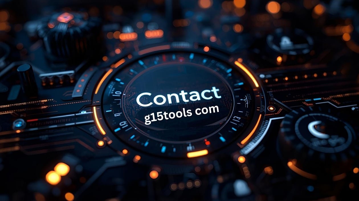 How to Contact G15Tools.com: Complete Guide for Users
