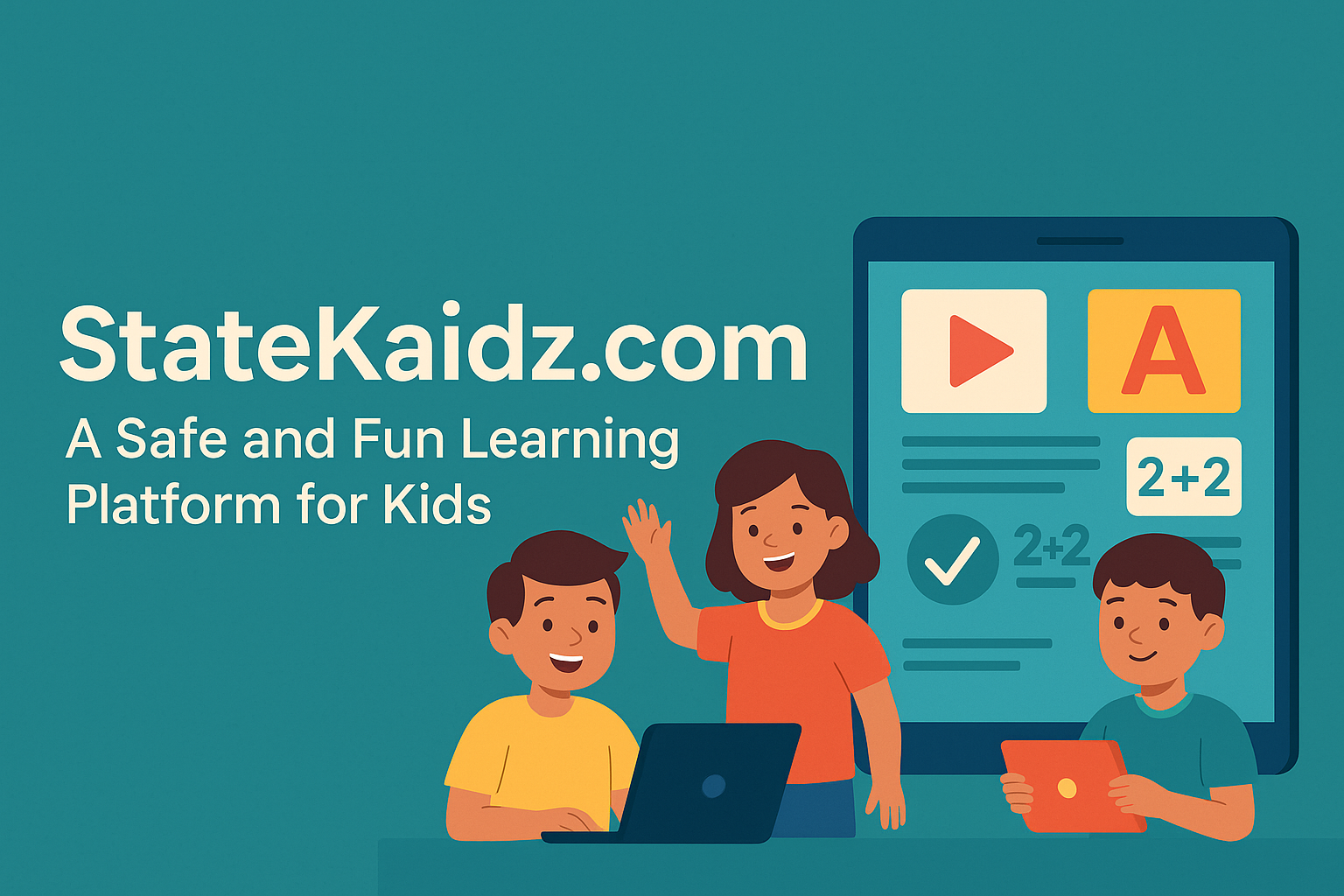 Statekaidz.com: Fun & Safe Online Learning for Kids