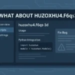 Fix Huzoxhu4.f6q5-3d Bug: Complete Troubleshooting Guide