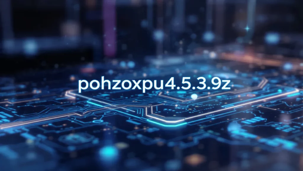 Pohzoxpu4.5.3.9z Explained: Features & Insights