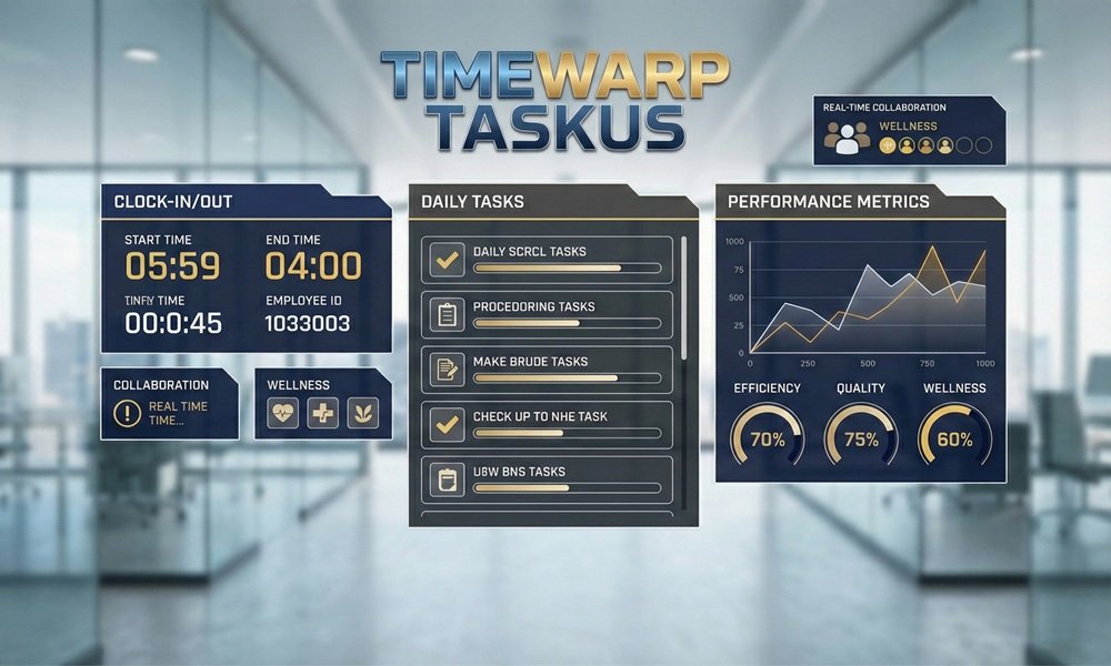 Timewarp TaskUs: Boost Productivity Seamlessly