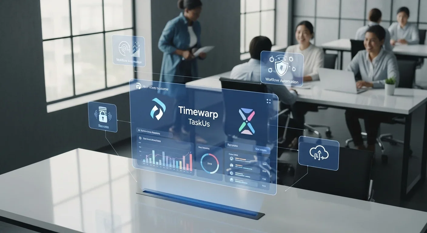 Timewarp TaskUs Guide to Smarter Work Tracking Systems!